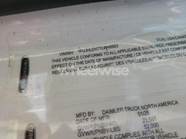 Photo 4 of 2026 FREIGHTLINER CASCADIA 126 SEMI TRUCK (VIN 1FUJHLDV7TLWH5503)