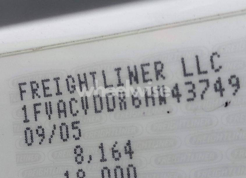 Photo 8 of 2006 Freightliner M2 106 MEDIUM DUTY (VIN 1FVACVDDX6HW43749)