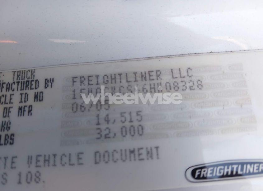 Photo 8 of 2006 Freightliner M2 106 MEDIUM DUTY (VIN 1FVACXCS46HW08328)