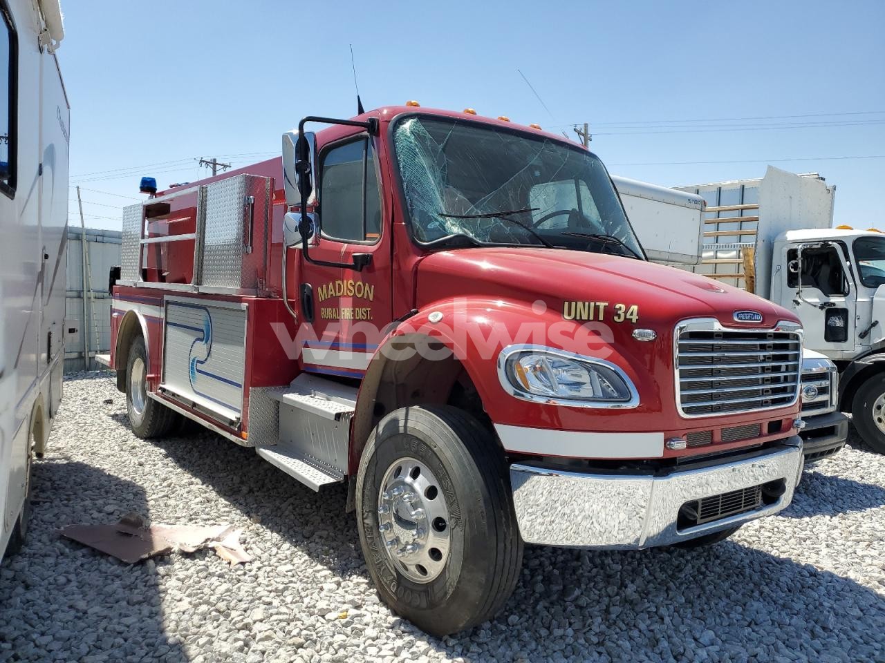 2014 FREIGHTLINER BUSINESS CLASS M2 TANKER FIRE TRUCK (VIN 1FVACYCY4EHFT7708) main photo