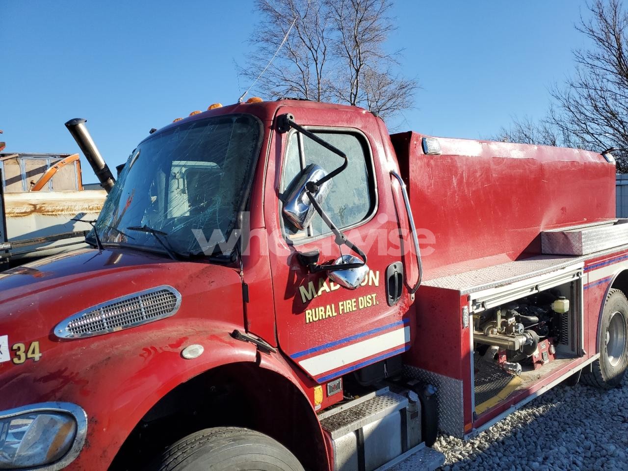 Photo 9 of 2014 FREIGHTLINER BUSINESS CLASS M2 TANKER FIRE TRUCK (VIN 1FVACYCY4EHFT7708)