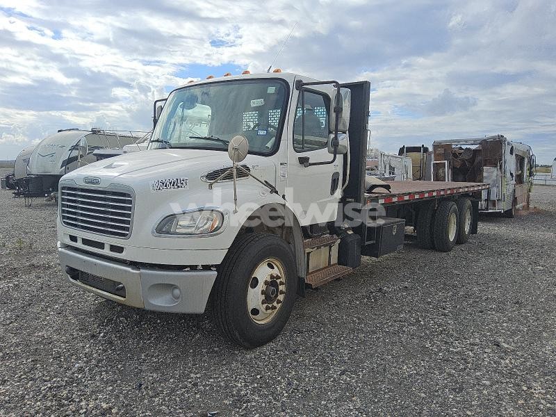 Photo 10 of 2014 FREIGHTLINER BUSINESS CLASS M2 FLATBED TRUCK (VIN 1FVHCYCY9EHFL6066)