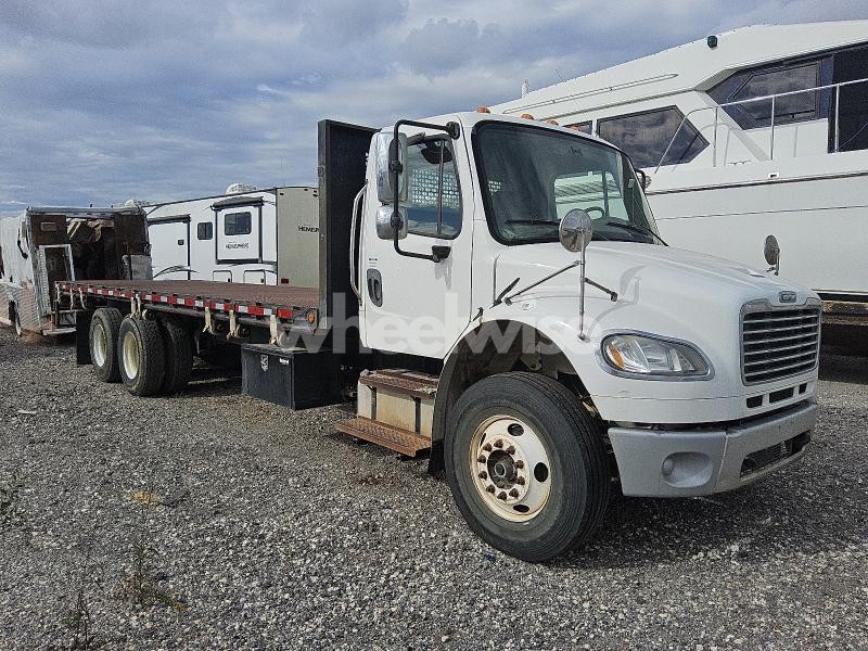 Photo 7 of 2014 FREIGHTLINER BUSINESS CLASS M2 FLATBED TRUCK (VIN 1FVHCYCY9EHFL6066)