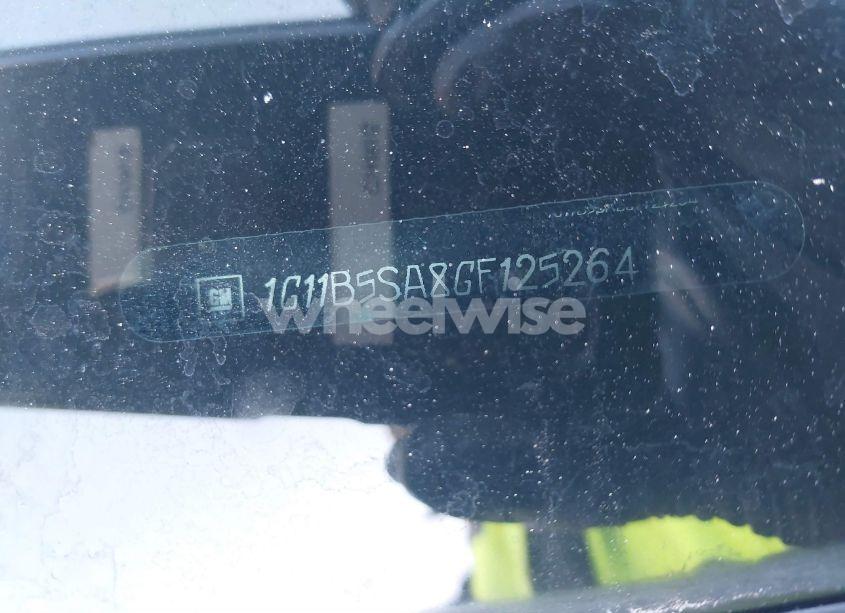 Photo 9 of 2016 Chevrolet Malibu LIMITED LS (VIN 1G11B5SA8GF125264)