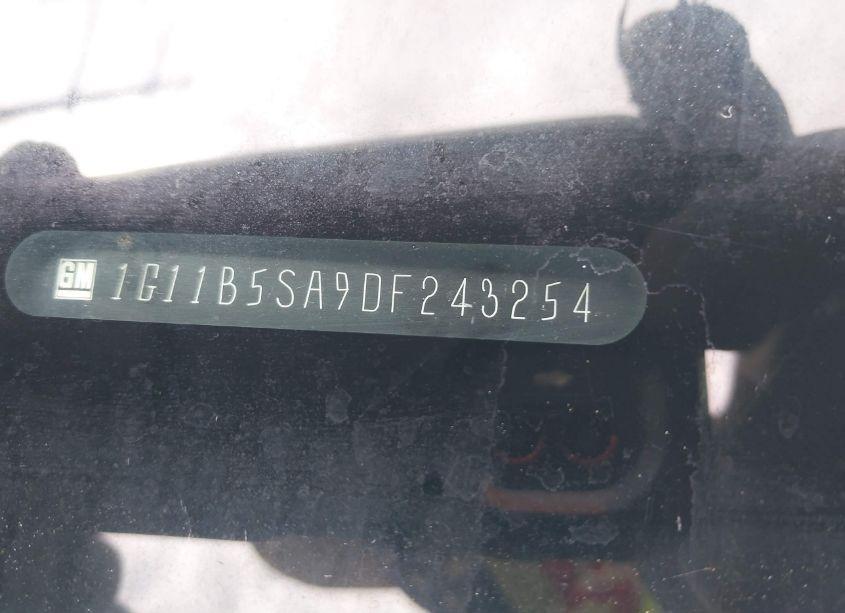 Photo 9 of 2013 Chevrolet Malibu 1LS (VIN 1G11B5SA9DF243254)
