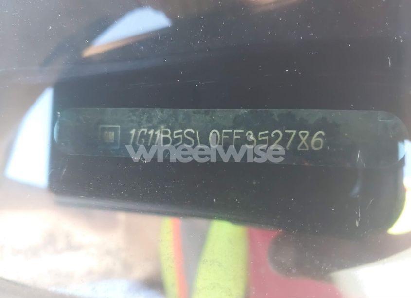 Photo 9 of 2015 Chevrolet Malibu LS (VIN 1G11B5SL0FF352786)
