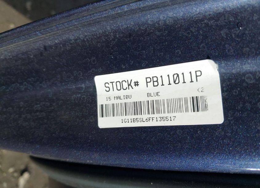 Photo 9 of 2015 Chevrolet Malibu LS (VIN 1G11B5SL6FF135517)