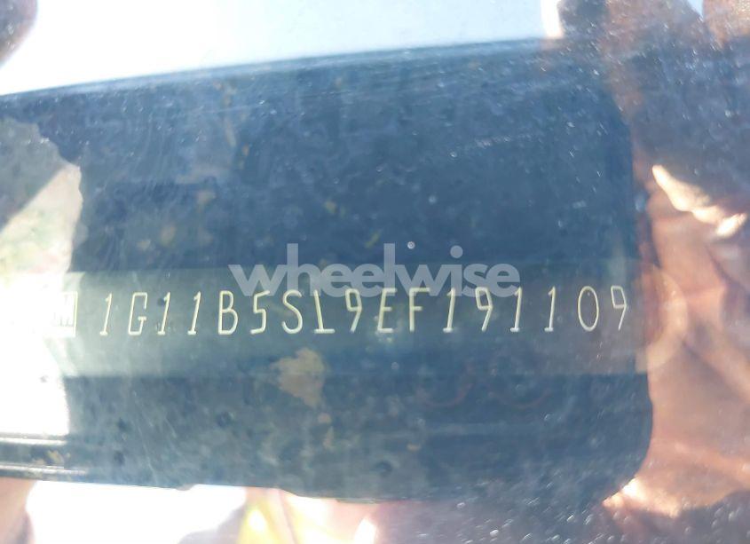 Photo 9 of 2014 Chevrolet Malibu 1LS (VIN 1G11B5SL9EF191109)