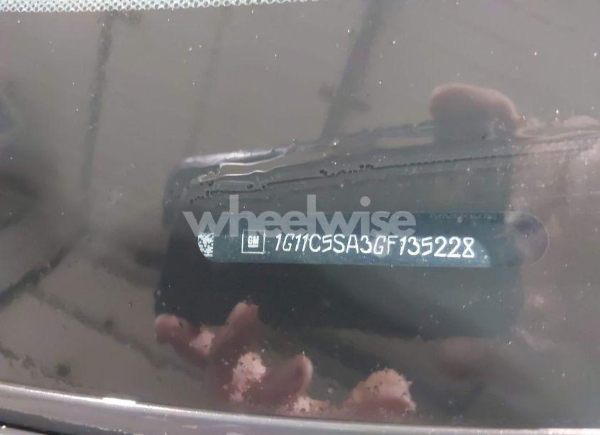 Photo 9 of 2016 Chevrolet Malibu LIMITED LT (VIN 1G11C5SA3GF135228)