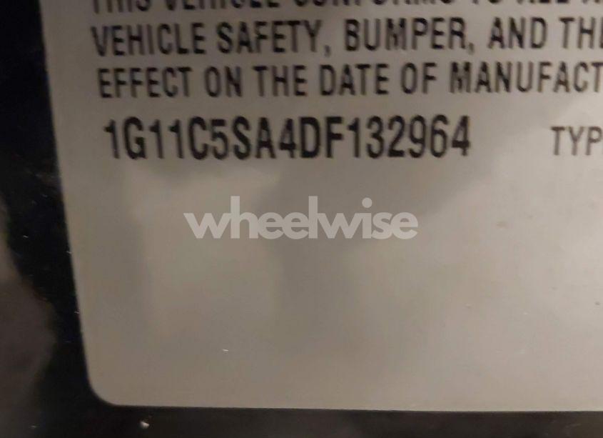 Photo 9 of 2013 Chevrolet Malibu 1LT (VIN 1G11C5SA4DF132964)