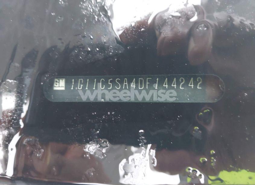 Photo 9 of 2013 Chevrolet Malibu 1LT (VIN 1G11C5SA4DF144242)