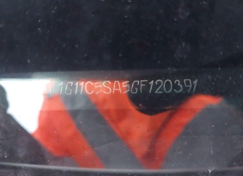 Photo 9 of 2016 Chevrolet Malibu LIMITED LT (VIN 1G11C5SA5GF120391)