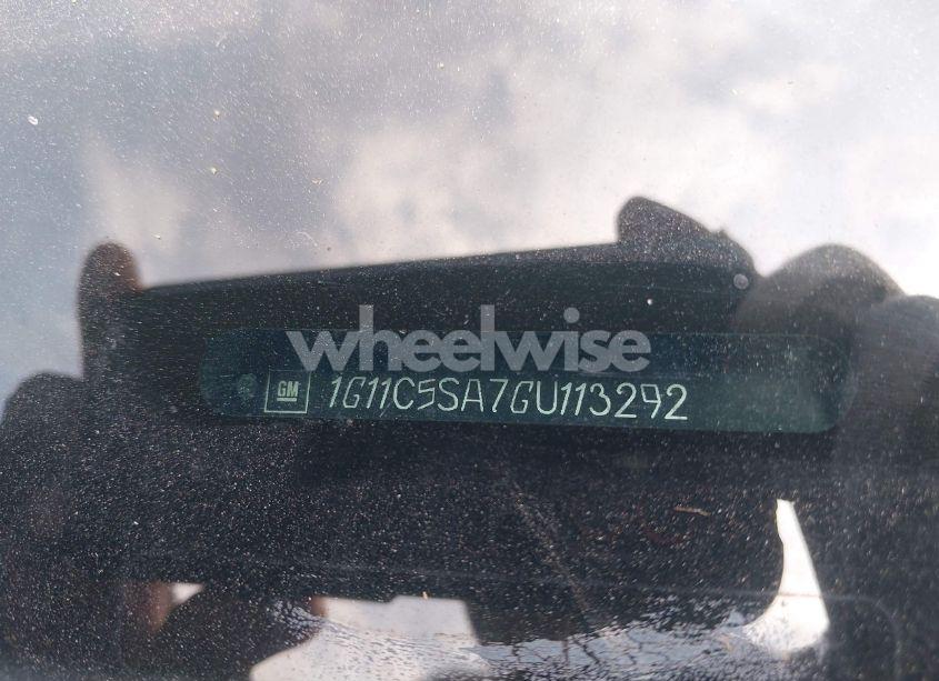 Photo 9 of 2016 Chevrolet Malibu LIMITED LT (VIN 1G11C5SA7GU113292)