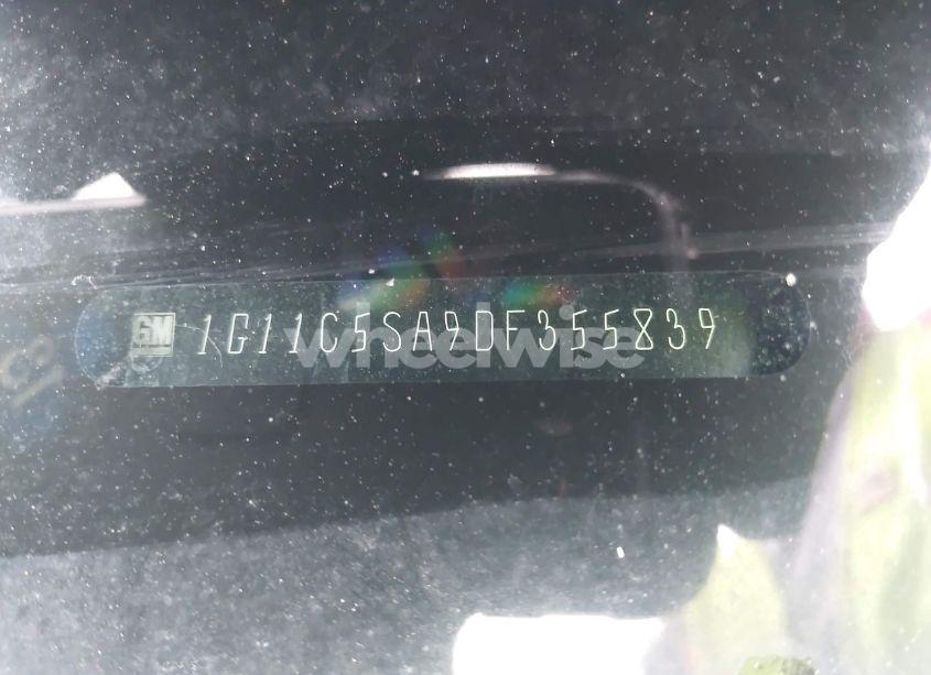 Photo 12 of 2013 Chevrolet Malibu 1LT (VIN 1G11C5SA9DF355839)