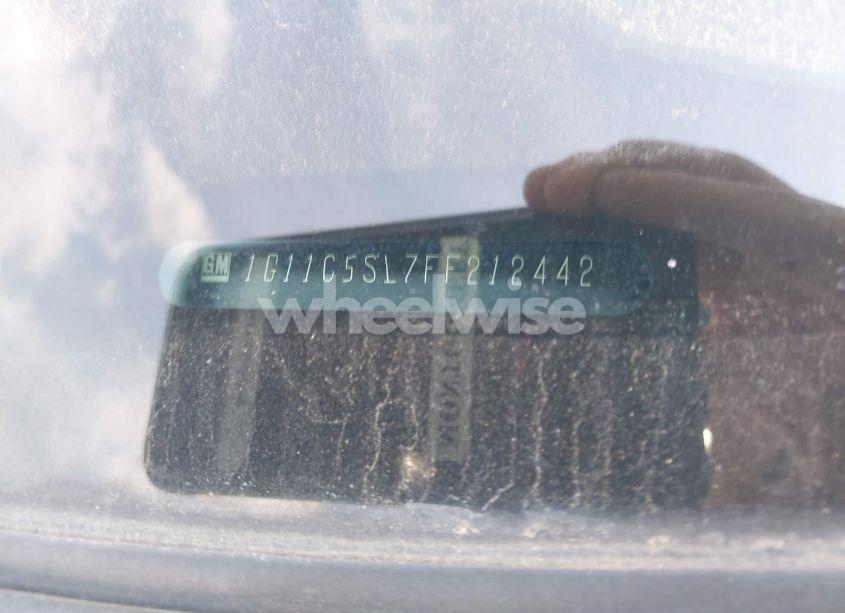 Photo 9 of 2015 Chevrolet Malibu 1LT (VIN 1G11C5SL7FF212442)