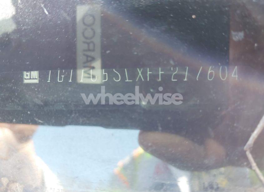 Photo 9 of 2015 Chevrolet Malibu 1LT (VIN 1G11C5SLXFF217604)