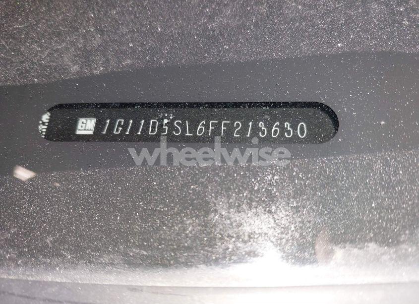 Photo 9 of 2015 Chevrolet Malibu 2LT (VIN 1G11D5SL6FF213630)
