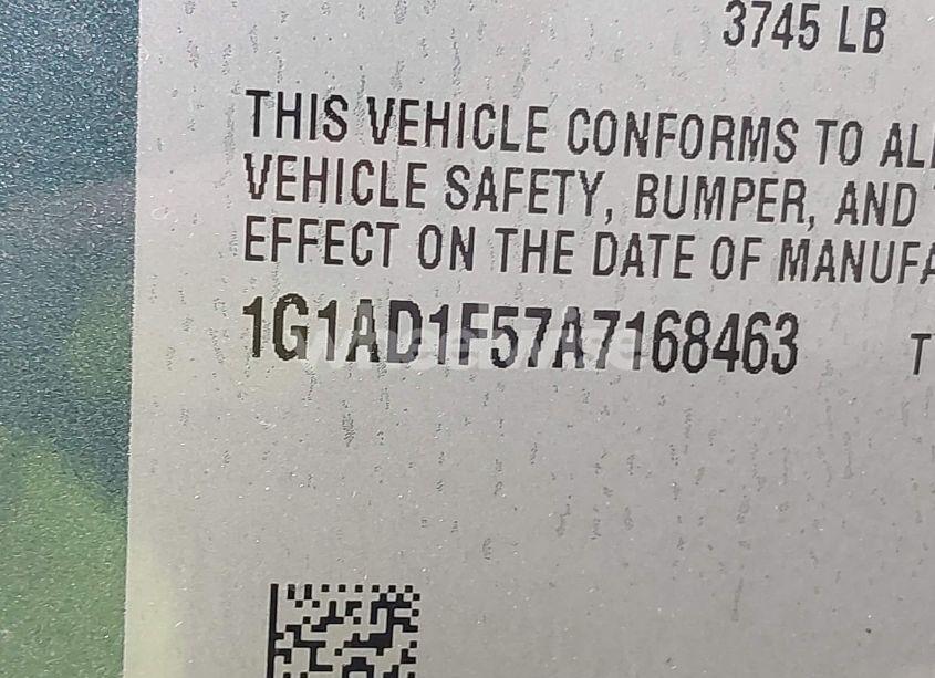 Photo 9 of 2010 Chevrolet Cobalt LT (VIN 1G1AD1F57A7168463)