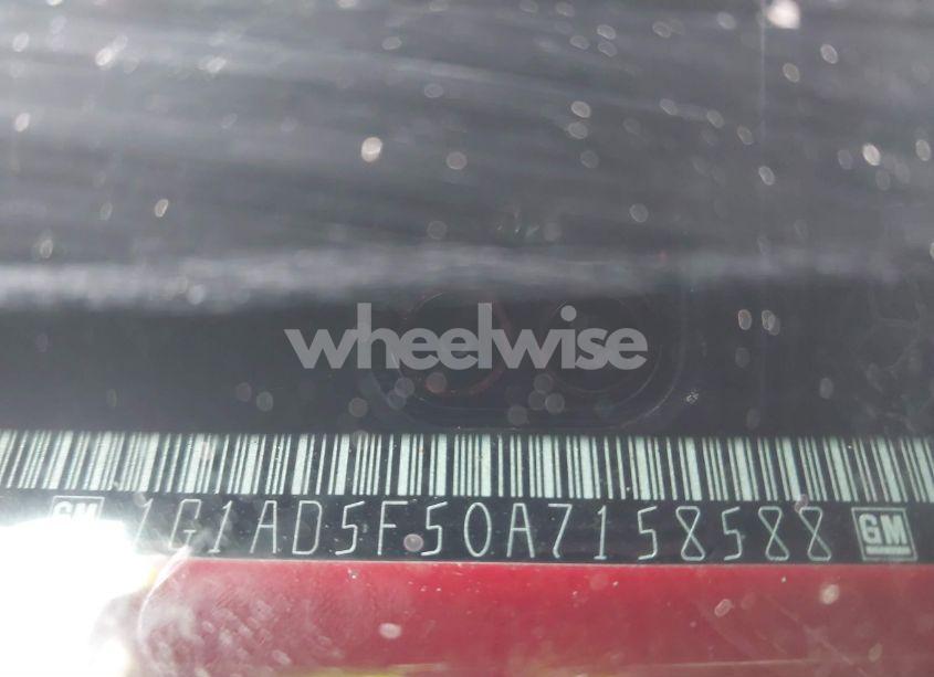 Photo 9 of 2010 Chevrolet Cobalt LT (VIN 1G1AD5F50A7158588)