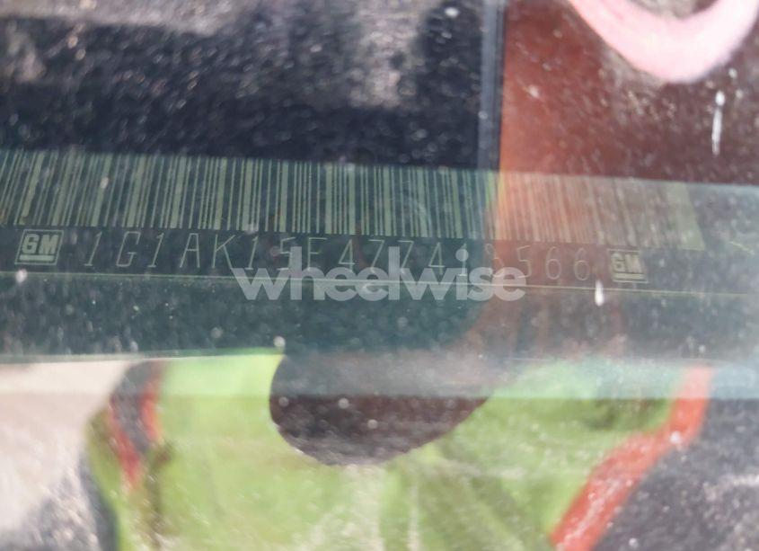 Photo 9 of 2007 Chevrolet Cobalt LS (VIN 1G1AK15F477413566)