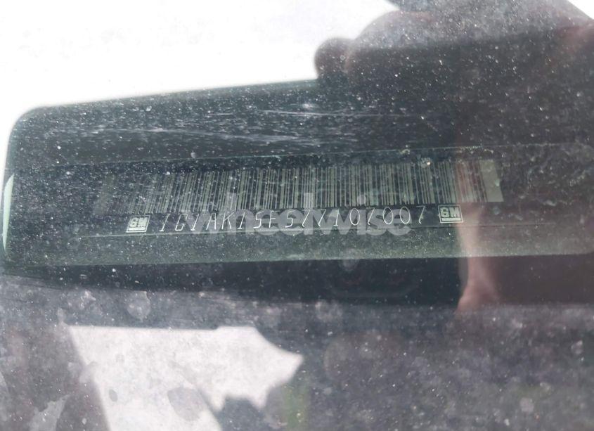 Photo 9 of 2007 Chevrolet Cobalt LS (VIN 1G1AK15F577107007)