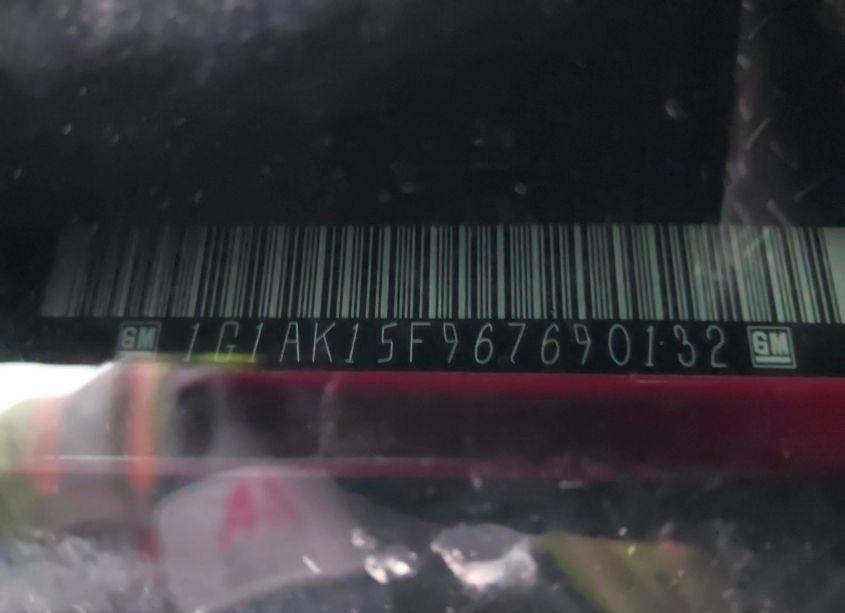 Photo 9 of 2006 Chevrolet Cobalt LS (VIN 1G1AK15F967690132)