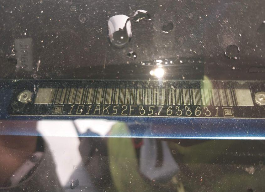 Photo 9 of 2005 Chevrolet Cobalt (VIN 1G1AK52F357633631)