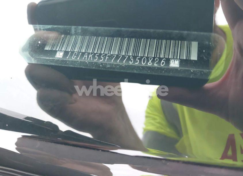 Photo 9 of 2007 Chevrolet Cobalt LS (VIN 1G1AK55F777350826)