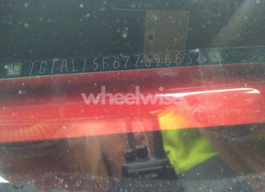 Photo 9 of 2007 Chevrolet Cobalt LT (VIN 1G1AL15F677396637)