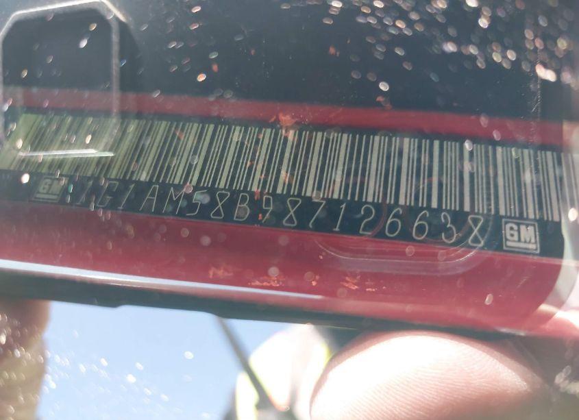 Photo 9 of 2008 Chevrolet Cobalt SPORT (VIN 1G1AM58B987126638)