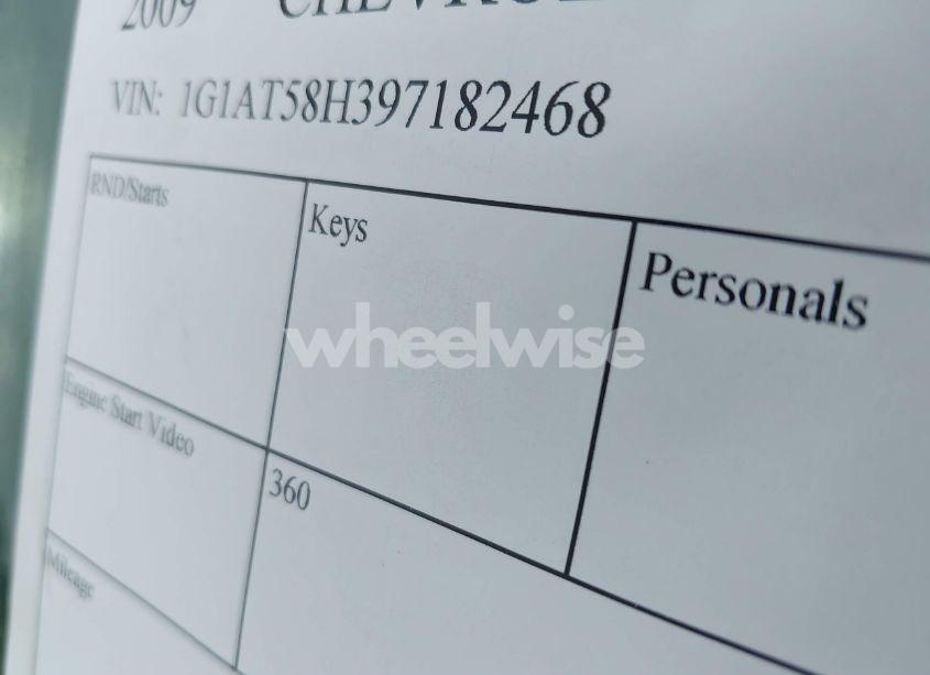 Photo 9 of 2009 Chevrolet Cobalt LT (VIN 1G1AT58H397182468)