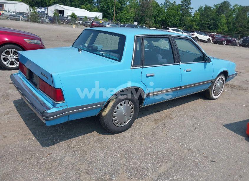 Photo 4 of 1989 Chevrolet Celebrity (VIN 1G1AW51R1K6223654)