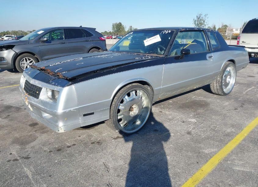 Photo 2 of 1984 Chevrolet Monte CARLO (VIN 1G1AZ37G0ER189601)