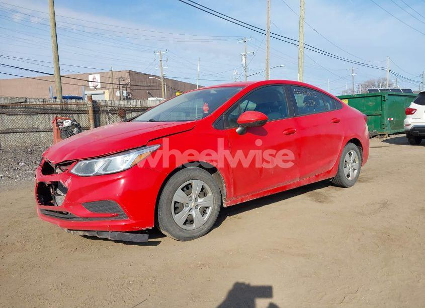 Photo 2 of 2017 Chevrolet Cruze LS AUTO (VIN 1G1BC5SM2H7109696)