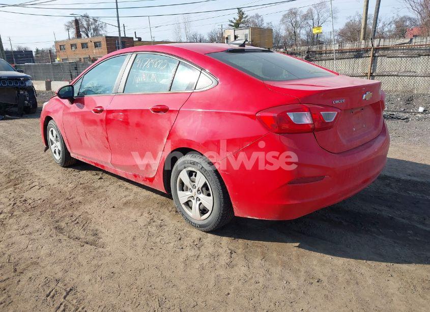 Photo 3 of 2017 Chevrolet Cruze LS AUTO (VIN 1G1BC5SM2H7109696)