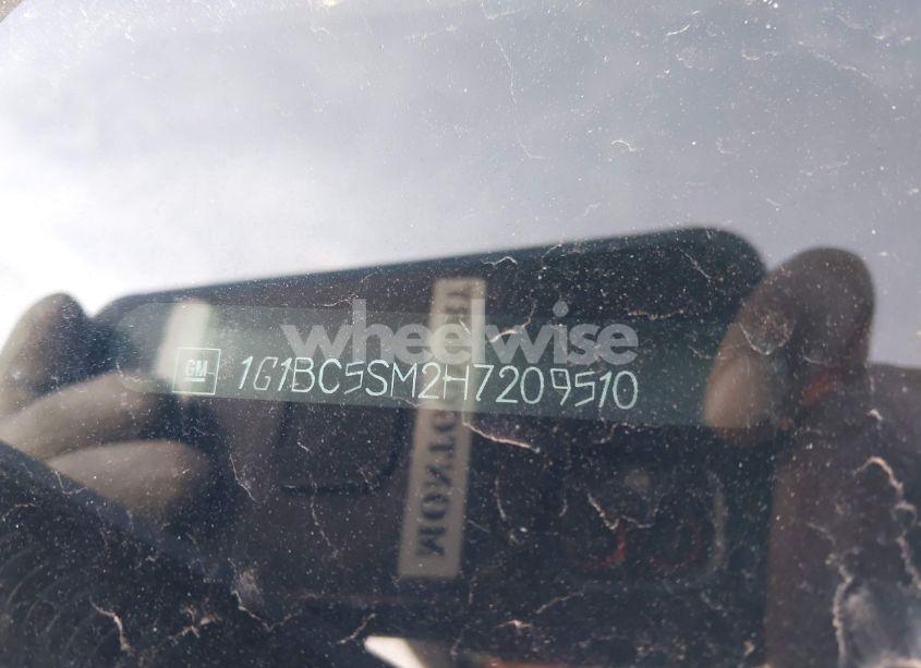 Photo 9 of 2017 Chevrolet Cruze LS AUTO (VIN 1G1BC5SM2H7209510)