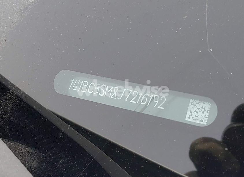 Photo 9 of 2018 Chevrolet Cruze LS AUTO (VIN 1G1BC5SM8J7216192)