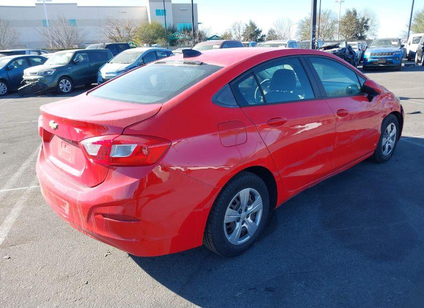 Photo 4 of 2016 Chevrolet Cruze LS AUTO (VIN 1G1BC5SMXG7279416)