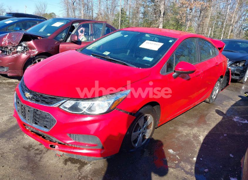 Photo 2 of 2016 Chevrolet Cruze LS AUTO (VIN 1G1BC5SMXG7284521)