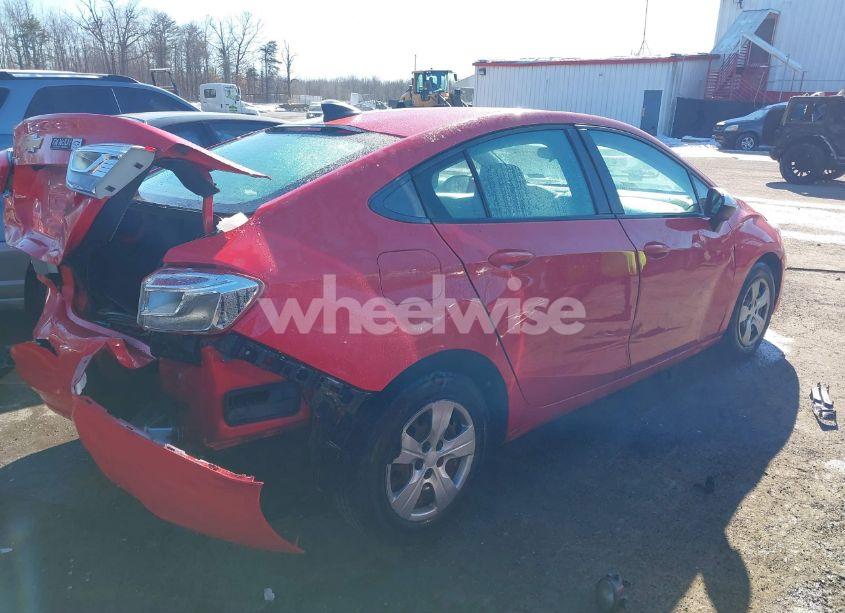 Photo 4 of 2016 Chevrolet Cruze LS AUTO (VIN 1G1BC5SMXG7284521)