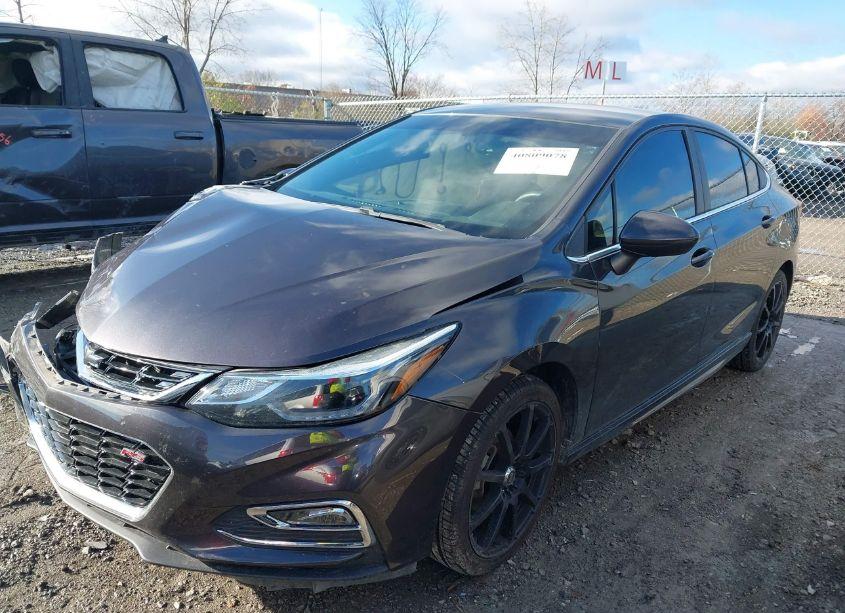 Photo 2 of 2016 Chevrolet Cruze LT AUTO (VIN 1G1BE5SM0G7323739)