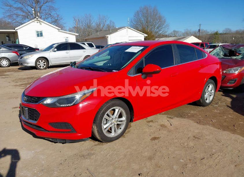 Photo 2 of 2016 Chevrolet Cruze LT AUTO (VIN 1G1BE5SM1G7267942)