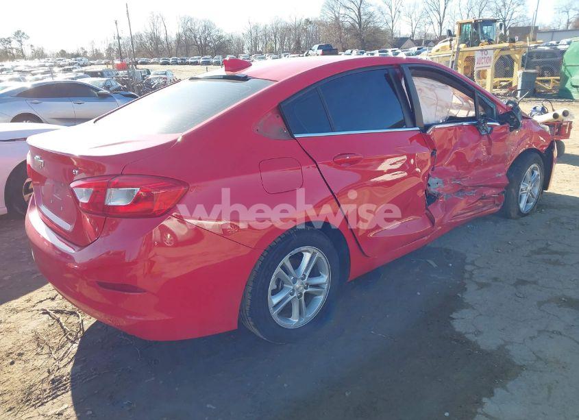 Photo 4 of 2016 Chevrolet Cruze LT AUTO (VIN 1G1BE5SM1G7267942)