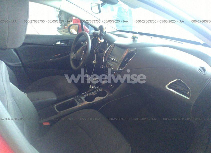 Photo 5 of 2016 Chevrolet Cruze LT AUTO (VIN 1G1BE5SM1G7299211)