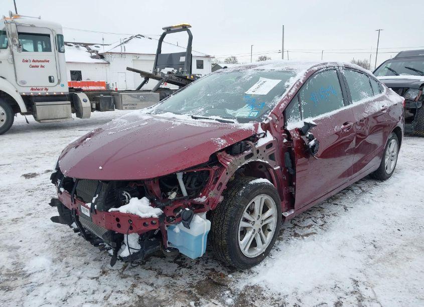 Photo 2 of 2016 Chevrolet Cruze LT AUTO (VIN 1G1BE5SM2G7247554)