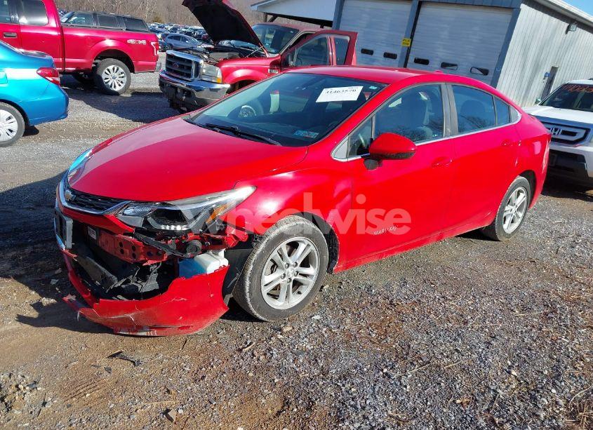 Photo 2 of 2016 Chevrolet Cruze LT AUTO (VIN 1G1BE5SM2G7255962)