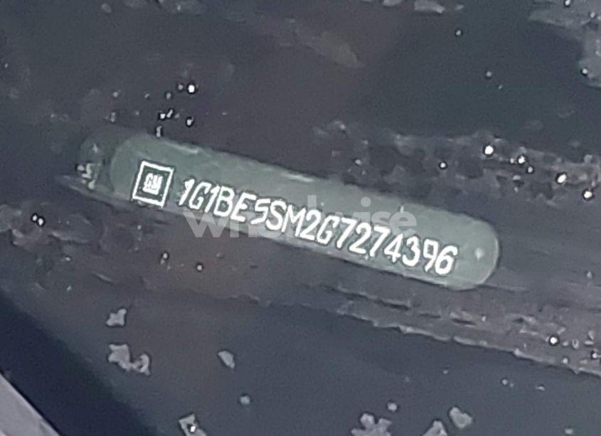 Photo 9 of 2016 Chevrolet Cruze LT AUTO (VIN 1G1BE5SM2G7274396)