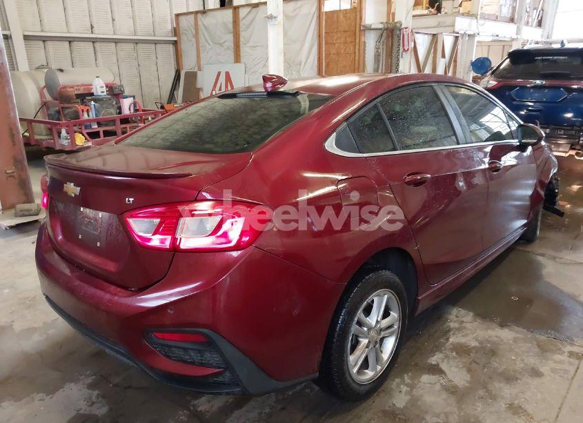 Photo 4 of 2016 Chevrolet Cruze LT AUTO (VIN 1G1BE5SM2G7284393)