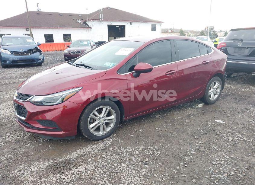 Photo 2 of 2016 Chevrolet Cruze LT AUTO (VIN 1G1BE5SM2G7307994)