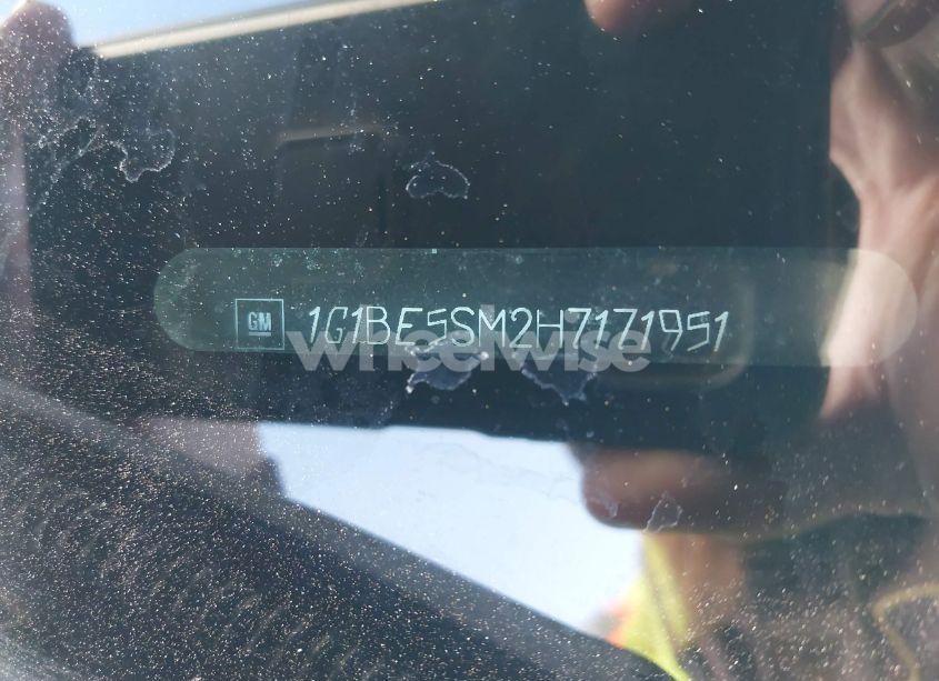 Photo 9 of 2017 Chevrolet Cruze LT AUTO (VIN 1G1BE5SM2H7171951)